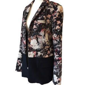 Club Monaco Floral Blazer